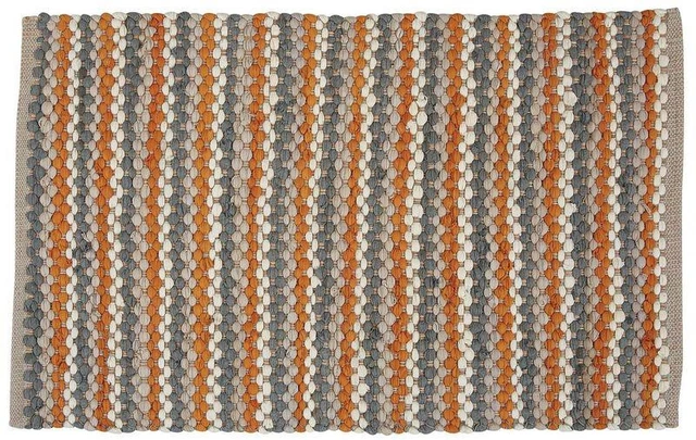 Apricot & Stone Rag Rugs