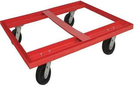 Zoro Select 48J082 Pallet Dolly,48X40,Cap 3600 Lb,Steel