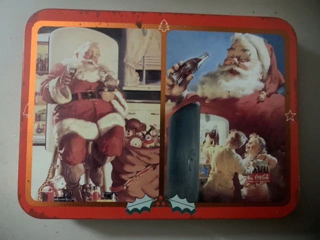 Vintage Coca-Cola Christmas Playing Cards