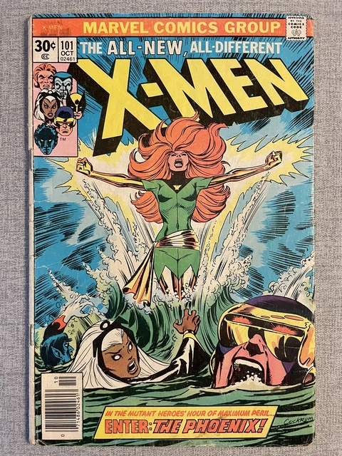 X-Men #101 First Appearance Of Phoenix Force Mega Key Jean Grey Becomes Phoenix