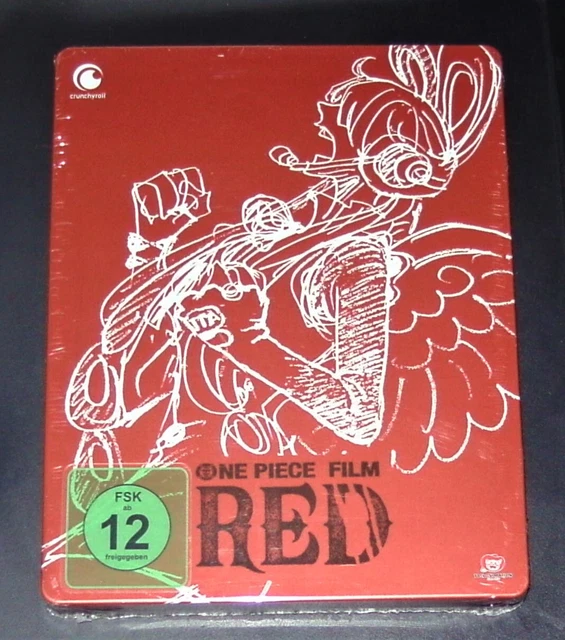 ONE PIECE 14. Film Red Limitierte Steelbook Blu Ray + Poster + Booklet