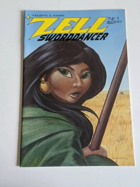 Zell SWORDANCER #1 July 1986 Thoughts and Images Comics USAGI YOJIMBO Stan Sakai