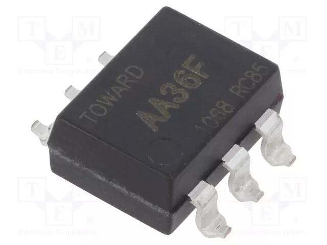 36 60V SMD OUT: MOSFET SMD6 Ch: 1 Optocoupler