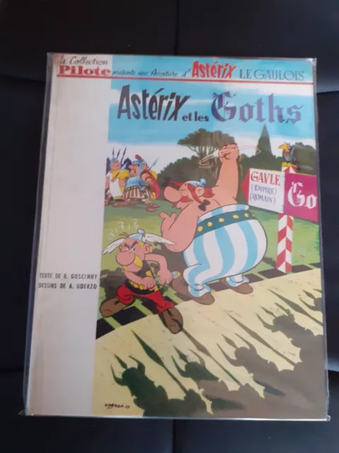 BD ASTERIX et les GOTHS 1963 EO 3a1965 - PILOTE Goscinny / Uderzo - TBE