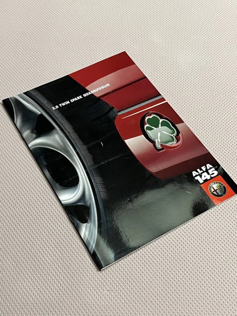 Alfa 145 Quadrofolio Catalog 2.0 Twin Spark Quadrifoglio