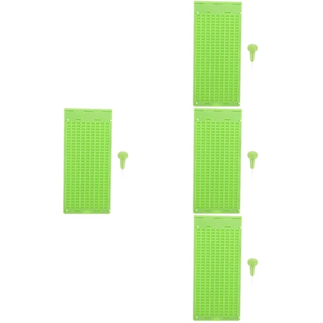 4 juegos de diapasón Braille muy fino útil para estudiar a ciegas