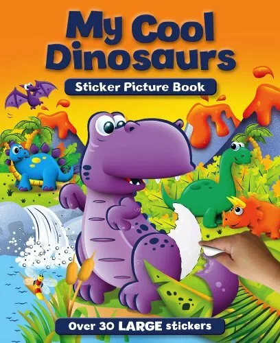 My Cool Dinosaurs Sticker and Activity Book (S & A Sticker Pictures - Igloo Bo,