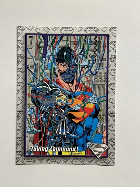 Skybox 1993 The Return of Superman Card #65 Taking Command