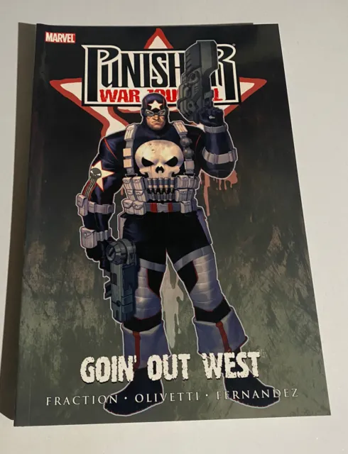 MARVEL COMICS - THE PUNISHER WAR JOURNAL Vol 2 GOIN' OUT WEST TPB Winter Soldier
