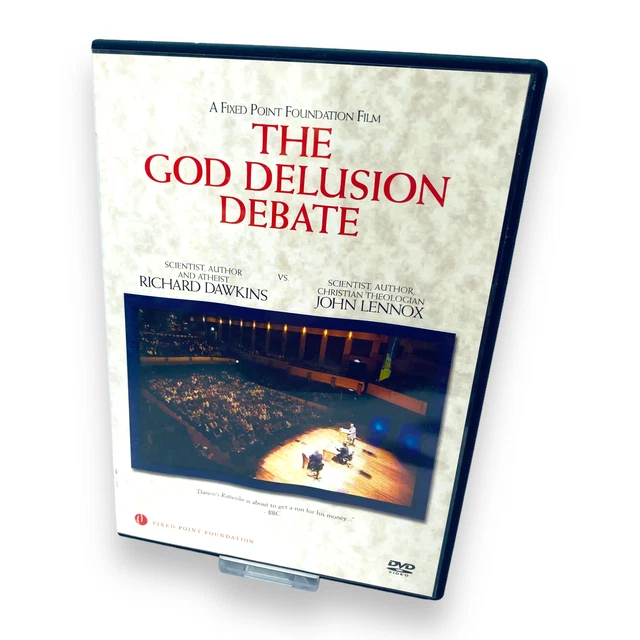 THE GOD DELUSION Debate ( DVD ) Live Conference Richard Dawkins John ...