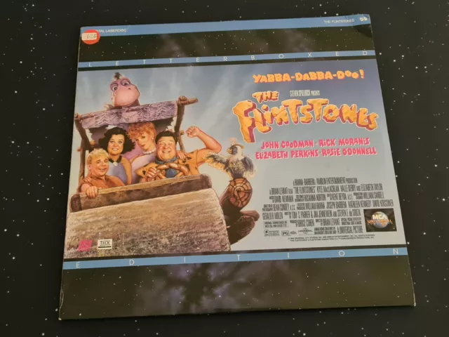 The Flintstones Universal LaserDisc NTSC CLV Letterboxed Edition John Goodman