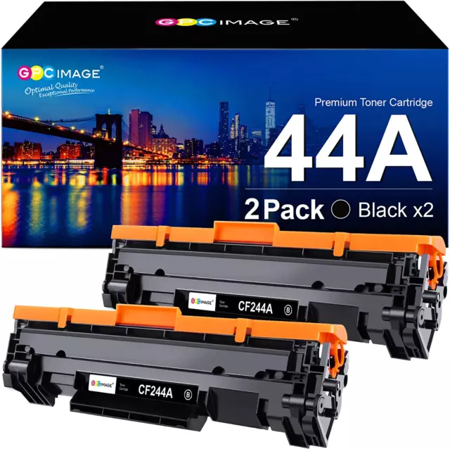 Toner Compatibili per HP 44A CF244A Laserjet Pro MFP M15A M28A M28W M15W (Nero,