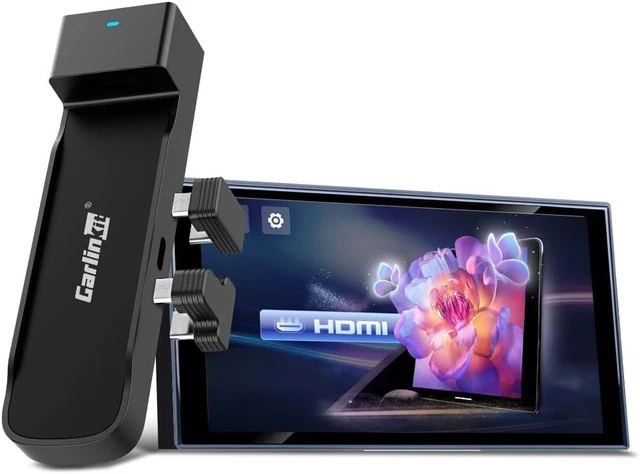 Amazon Fire Stick Carlinkit FireDrive Link-adapter - Converteer Bedrade CarPlay Naar HDMI, Stream Audio En Video In De Auto, Compatibel Met Fire TV- stick Plug & Play Voor Reis Entertainment