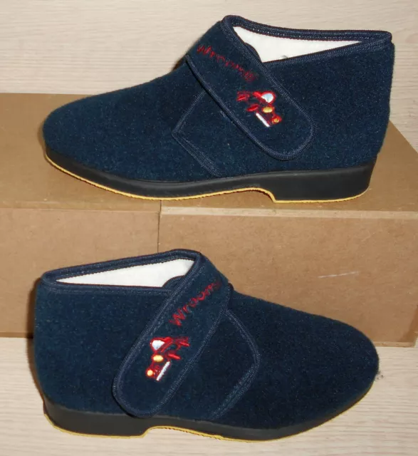 Davema Scarpe Pantofole Babbucce Bimbo Bambino Blu Strappo Taglia 37 Antiscivolo