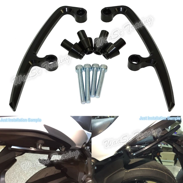 Maniglia Passeggero Puig Per Honda CBR 600 F 91-07 - Nero, Alluminio Leggero - Foto 9