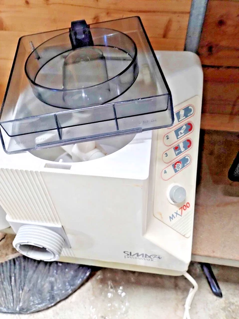 Coperchio Con Pressino Per Robot Da Cucina Bravo Simac - Ricambio Compatibile Vecchia Versione - Foto 8