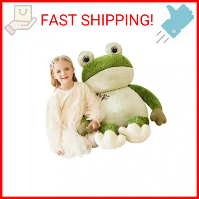 GIANT FROG STUFFED Animal Frog Plush Large Stuffed Frog Plush Big Stuffed  Green $30.80 - PicClick