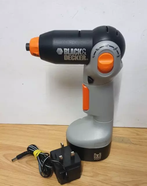 Black & Decker HP9096 9.6v Multi Angle  Cordless Screwdriver
