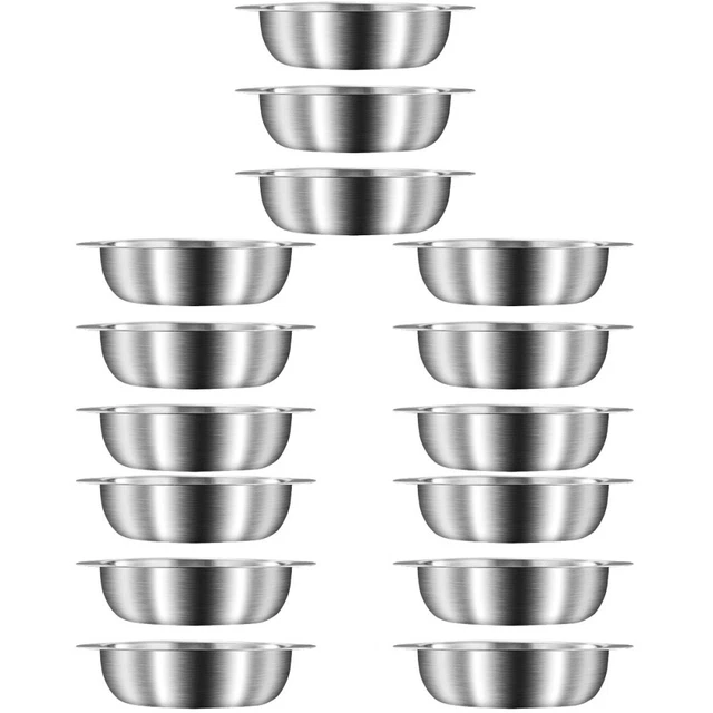 6 Pcs Récipient à Vinaigrette Avec Étiquettes En Silicone 1.6oz