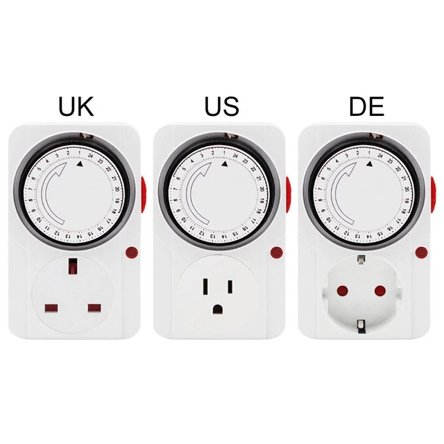 Prise de commutateur de minuterie Sortie électrique Socket intelligent 3