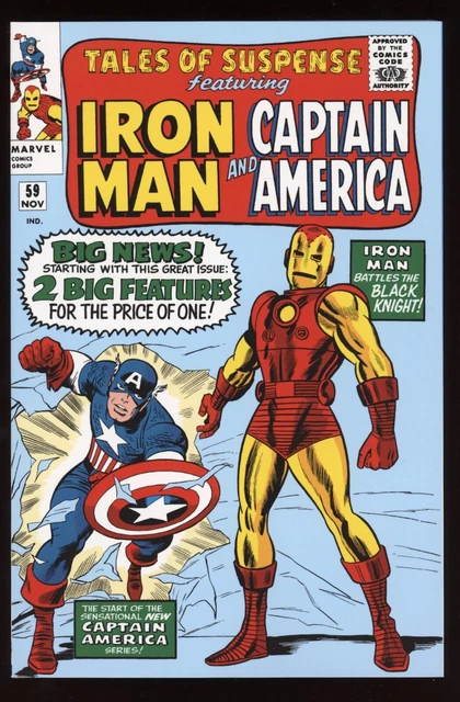 Iron Man and Captain America  Marvel Masterworks - Sentinel Of Liberty