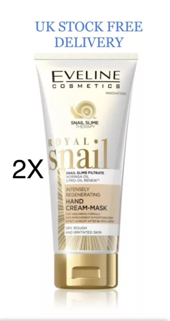 Eveline Cosmetics Royal Snail Regenerating Hand Cream 100ml, Dry Hand