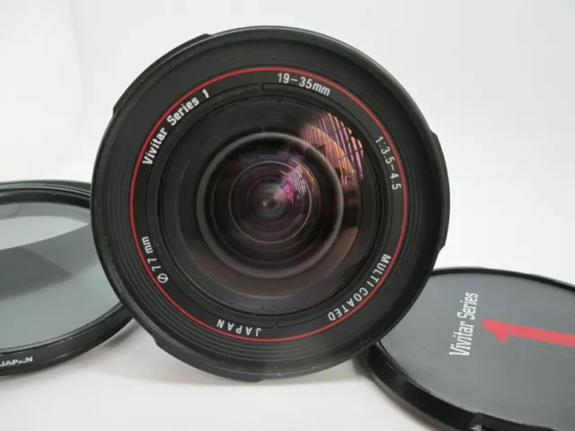 Vivitar Series 1 Ultra Wide Zoom Lens AF 19-35mm f/3.5-4.5 Canon EF AF GREAT !!!