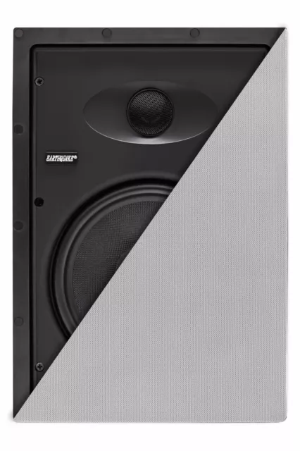 Earthquake Sound EWS-800 500W Edgeless 8" In-Wall Speakers  SINGLE UNIT B-STOCK