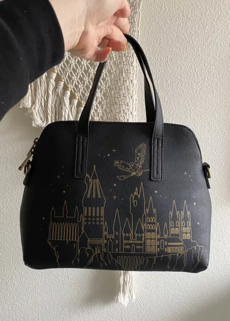 Loungefly harry potter hogwarts outline satchel bag deals