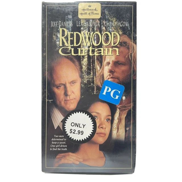 REDWOOD CURTAIN VHS Movie 1996 Hallmark Gold Crown Tape Jeff Daniel New
