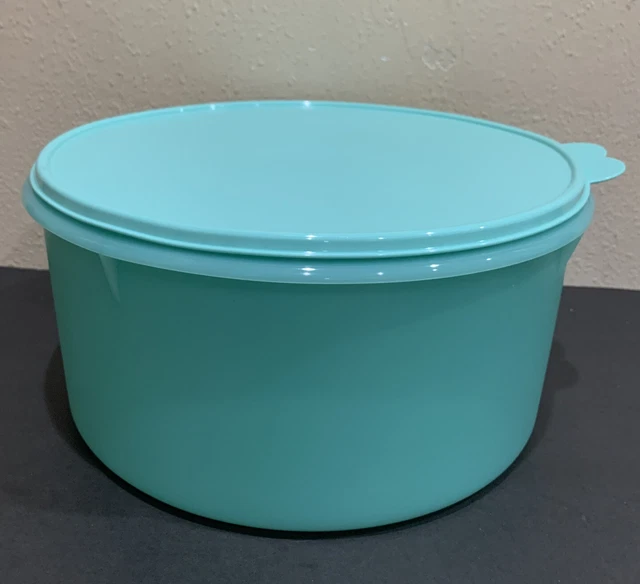 TUPPERWARE VINTAGE GIANT Maxi Canister10 L/ 42 Cups With SealIn Mint