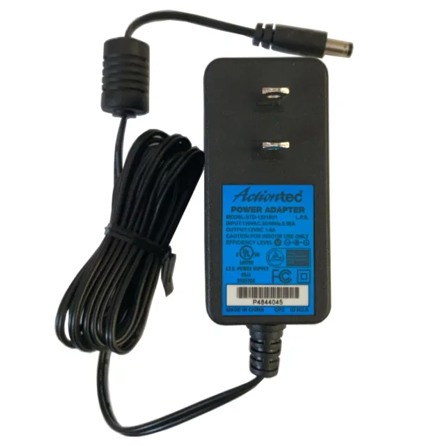 12V Actiontec Power AC DC Adapter STD-12018U1 For Verizon MI424WR Rev. I Router