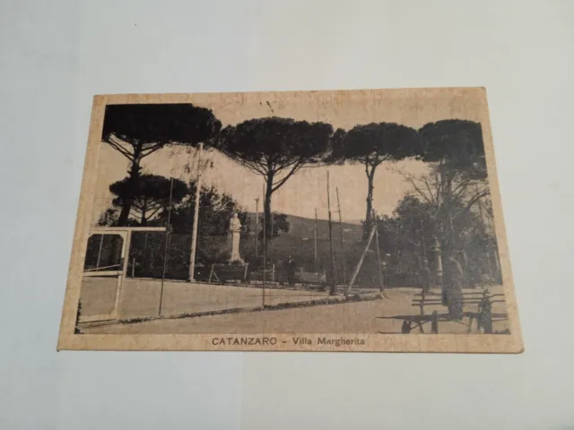 Catanzaro: Villa Margherita - Cartolina Anni '20