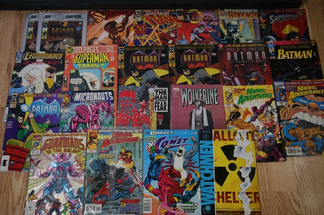 lot of 23 Misc comic lot legionaries batman superman marvel adventures