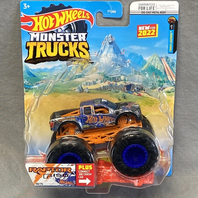 *RAPTOR F150* HOT Wheels Monster Truck Metal Body EUR 11,90 - PicClick FR