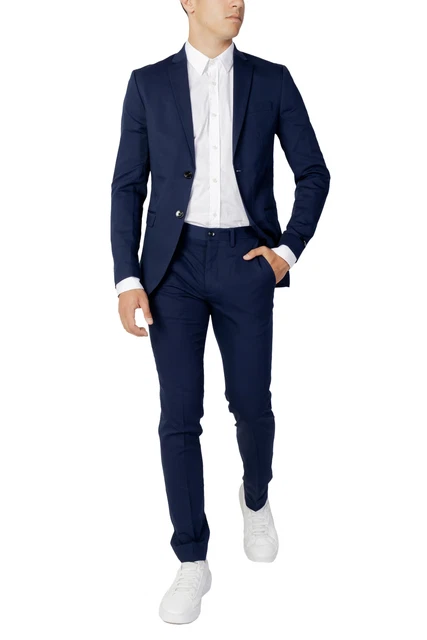 abito uomo JACK & JONES blu poliestere GR83433