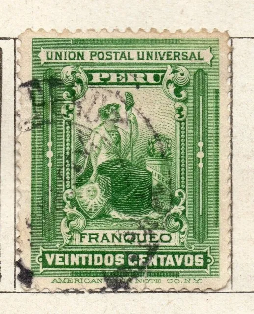 Peru 1895 Early Issue Fine Used 2c. NW-218960