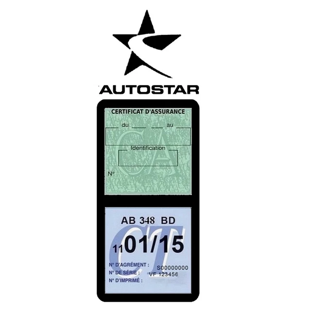 PORTE ASSURANCE CampingCar AUTOSTAR pochette méga Stickers