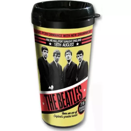 THE BEATLES port sunlight official travel mug