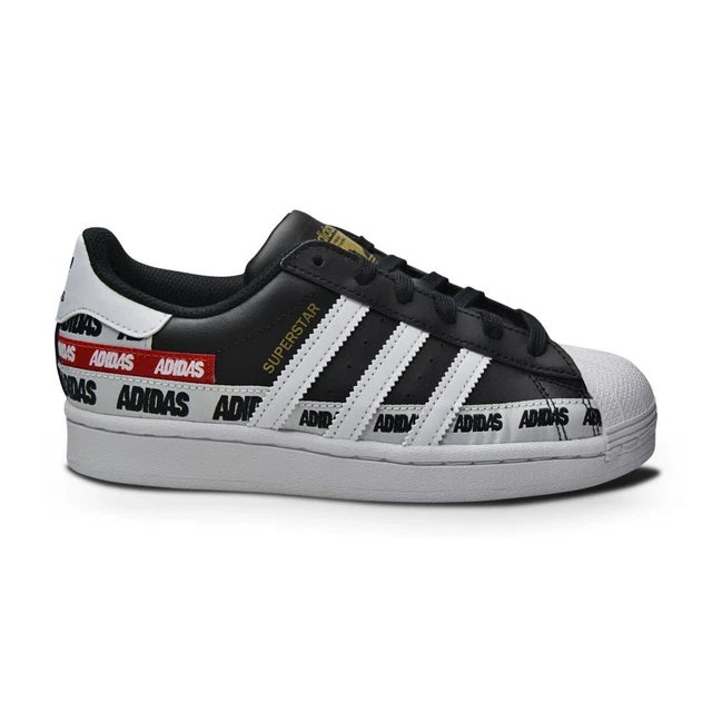 Juniors Adidas Superstar J - FX5872 - Nastro nero Superstar