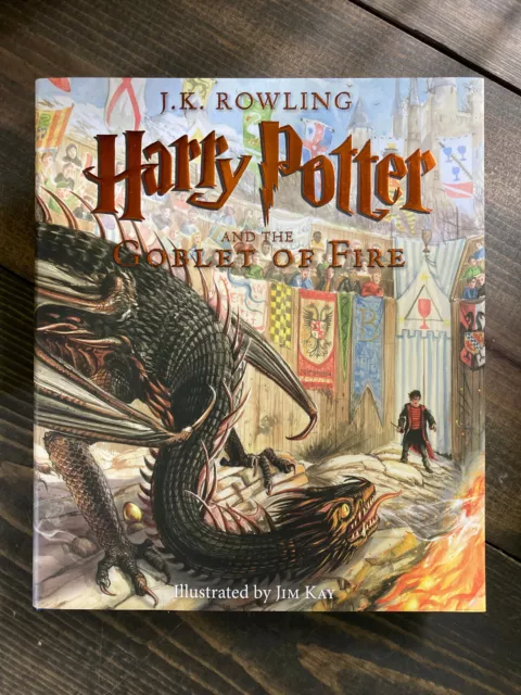 Harry Potter and the Goblet of Fire by J. K. Rowling Illustrated by Jim kay