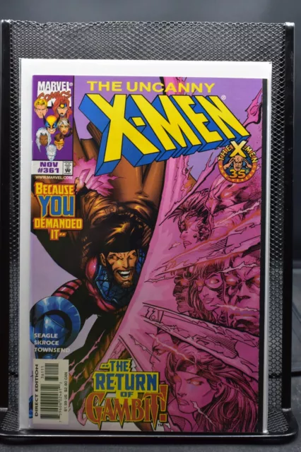 Uncanny X-Men #361 Marvel Comics Return of Gambit Wolverine Rogue Iceman 9.4