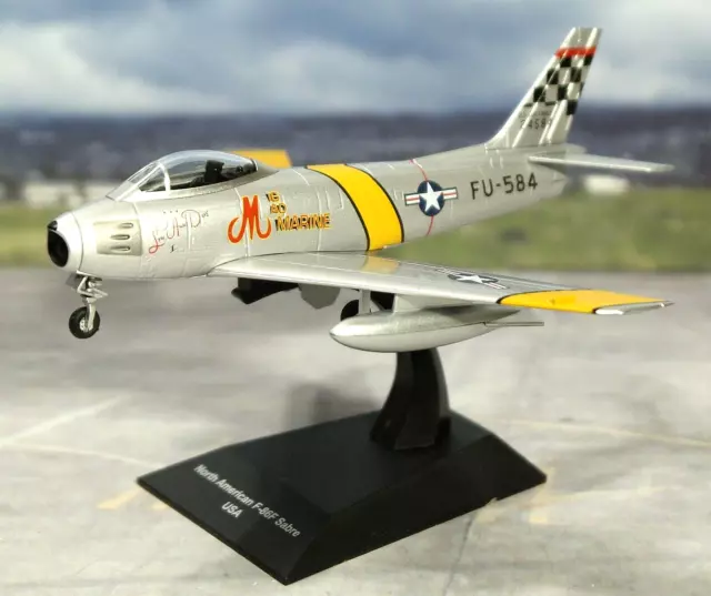 Militaria Models North American F-86F Sabre " MIG MAD MARINE" 1:72 Scale RARE