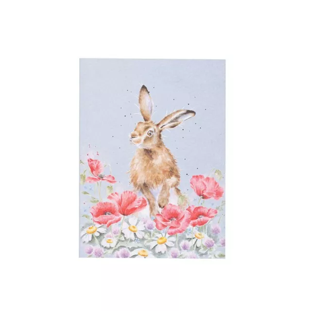 Country Set Fields of Flowers Hare Notebook – Wrendale Designs 48 Page Note Book