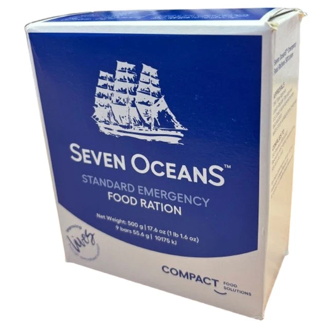 OCEAN SAFETY SEVEN Oceans SOS Emergency Food Ration 500g £6.67 ...