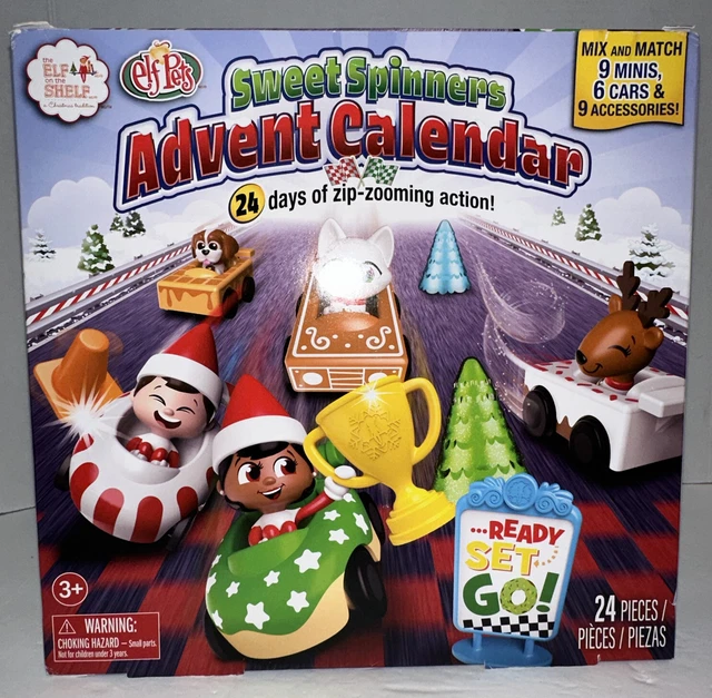 ELF ON THE Shelf Sweet Spinners Advent Calendar 24 Surprises 2022 NIB