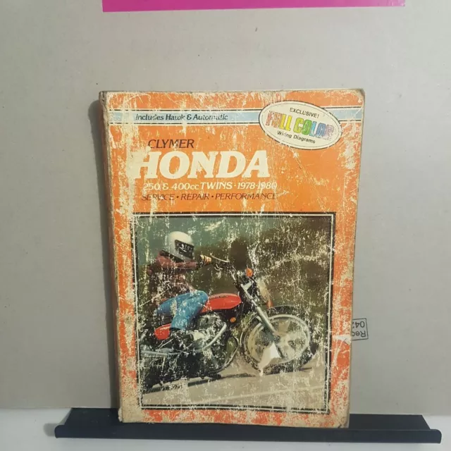 Honda 250cc&400cc twins 1978-80 clymer service-repair-performance manual m334