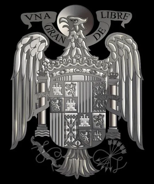 Sticker Calcamonía Metalizada Águila Imperial Bicéfala 5 Pzs | Meses - Foto 8