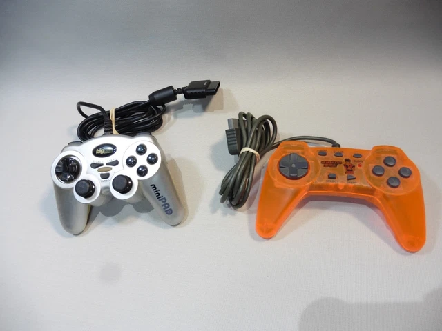 Lotto Di 2 Joystick Per PLAYSTATION 1 E 2 / Non Lavoro Non