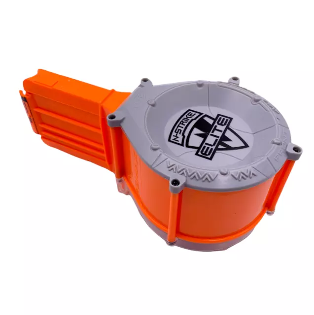 NERF N Strike Elite 25 Max Round Ammo Drum Magazine Replacement Dart Clip